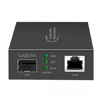 LogiLink 10 Gigabit mediju konverters RJ45 uz 10G SFP+ (NMC003)