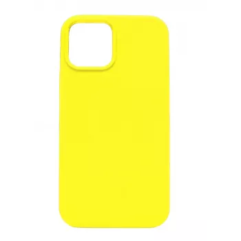 Evelatus Apple iPhone 12 mini Premium Soft Touch silikona vāciņš citronu dzeltens