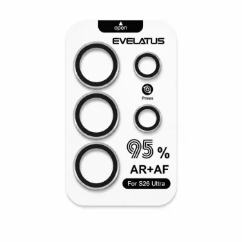 Evelatus Samsung Galaxy S26 Ultra kameras objektīva aizsargplēve Armor Clear
