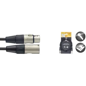 Stagg NMC20R 20m XLR mikrofona kabelis - melns