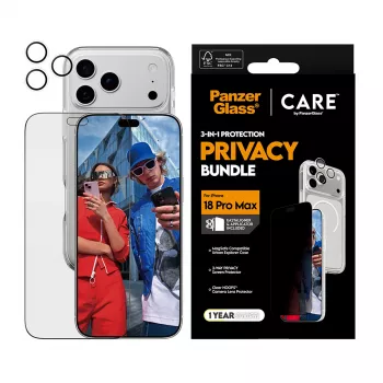 PanzerGlass Privacy Flagship 3-in-1 komplekts iPhone 18 Pro Max