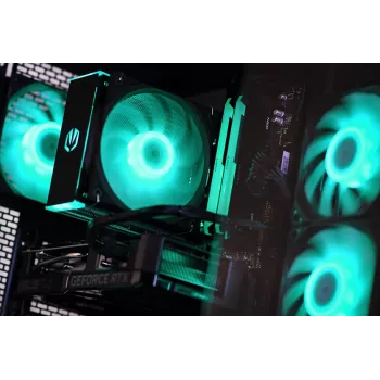 Actina Gaming GameOn galda dators ar AMD Ryzen 5 3600, RTX 3060, 16GB RAM, 500GB SSD