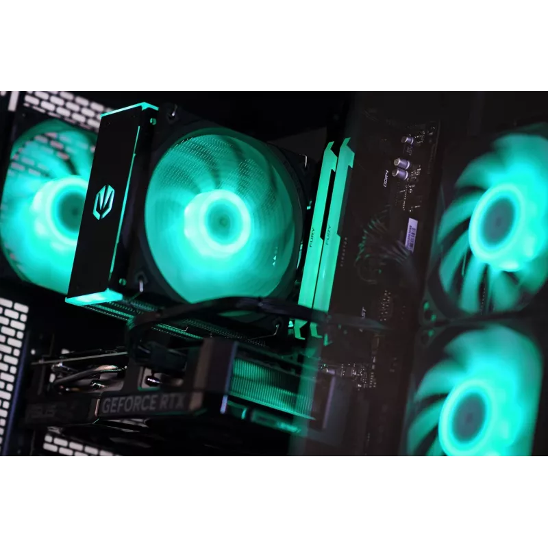 Actina Gaming GameOn galda dators ar AMD Ryzen 5 3600, RTX 3060, 16GB RAM, 500GB SSD