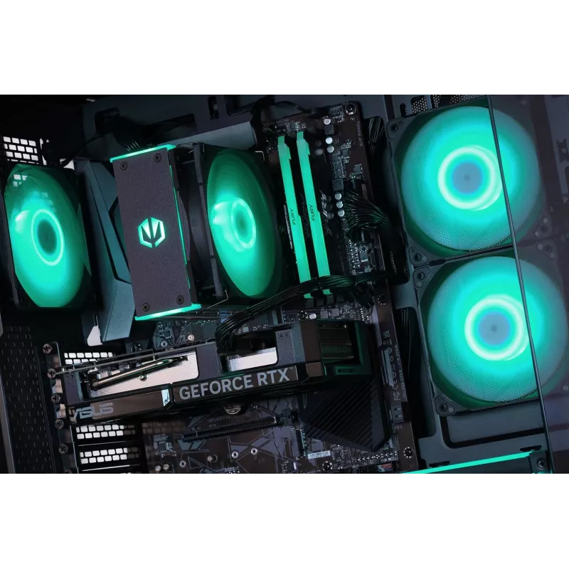 Actina Gaming GameOn galda dators ar AMD Ryzen 5 3600, RTX 3060, 16GB RAM, 500GB SSD