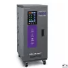 Qoltec 20kVA trīsfāžu servomotora sprieguma stabilizators AVR ar LCD, ±3% precizitāte, Expert Line