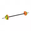 REBEL ACTIVE 20 kg čuguna stieņa komplekts ar 140 cm stieni