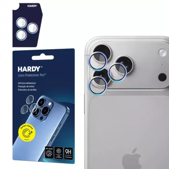 3MK PROTECTION Apple iPhone 18 Pro / 18 Pro Max HARDY Lens Protection Pro Rainbow kameras objektīva aizsargs