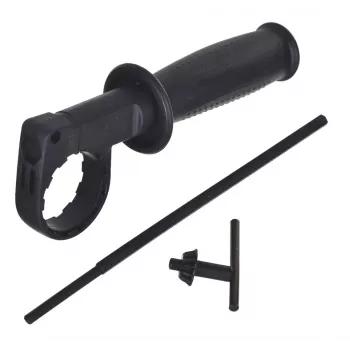VERTEX VWU710 710W āmura urbis ar 13 mm patronu, 0-2800 apgr./min, 0-44800 sitieni/min, mainīgs ātrums, reverss, papildu rokturis, dziļuma ierobežotājs