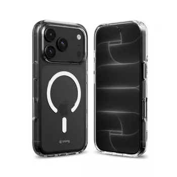 Crong Clear MAG Cover - MagSafe vāciņš iPhone 18 Pro / 17 Pro (caurspīdīgs)