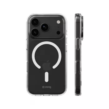 Crong Clear MAG Cover - MagSafe vāciņš iPhone 18 Pro / 17 Pro (caurspīdīgs)