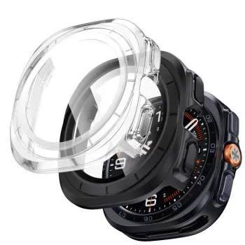 Tech-Protect Defense vāciņš Samsung Galaxy Watch Ultra 2 2026 (47 mm) matēti melns