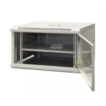 EMITER EM/AP6606-B 19 inch 6U sienas skapis 600x600x370mm melns