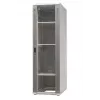 EMITER EmiterNet Top 42U brīvi stāvošs skapju skapis, 600x1000x1980 mm, stikla priekšdurvis, melns EM/SH05D-6042