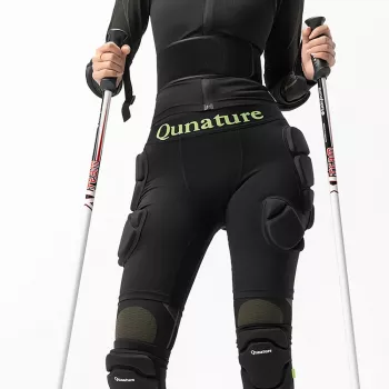 Qunature Ski Advanced XL gurnu aizsargi - melni