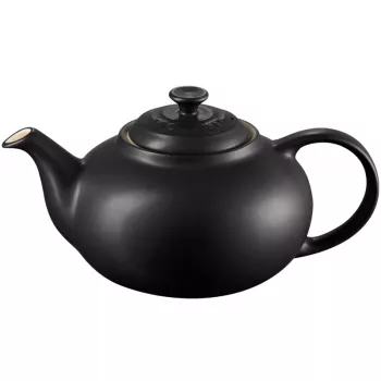 Le Creuset Stoneware tējkanna 1,3L melna