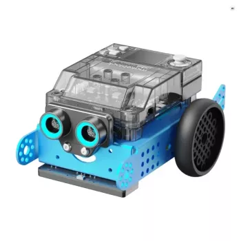 xTool mBot2 Rover Robotu komplekts | CyberPi ESP32-WROOM-32E | STEM programmēšanas robots ar sensoriem, Wi-Fi, Bluetooth 5.0, Python un mBlock | No 8 gadiem