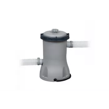 Bestway Fast Set 57376 apaļš uzpūšams baseins virs zemes 7,340 L, pelēks