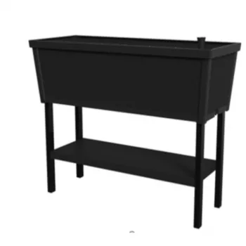 KETER Alfresco paaugstināta dobe 110L pelēka