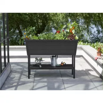 KETER Alfresco paaugstināta dobe 110L pelēka