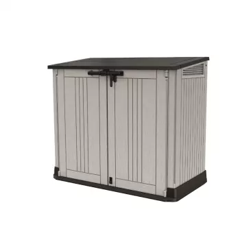 Keter dārza un balkona kaste MIDI pelēki-melna 132x71.5x113.5cm