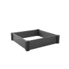 KETER Vista Modular apmale modulārai kvadrātveida puķu dobai 122x122x27cm, pelēka