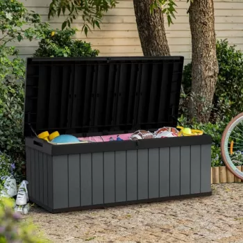 KETER Storage box Darwin 380L pelēka