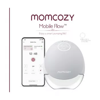 Momcozy M9 bezrokas elektriskais krūts sūknis - sarkans