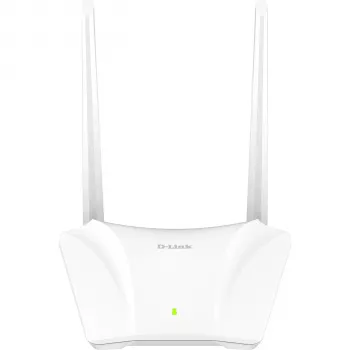 D-Link S03/E N300 Wi-Fi maršrutētājs, 2,4 GHz, 300 Mbps, 4x LAN, melns