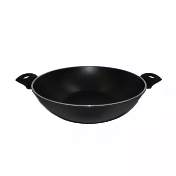 Ballarini 130 wok panna ar 2 rokturiem Ø36cm/4,5mm