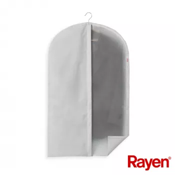 RAYEN Apģērbu pārvalks S Premium pelēks 60x100cm