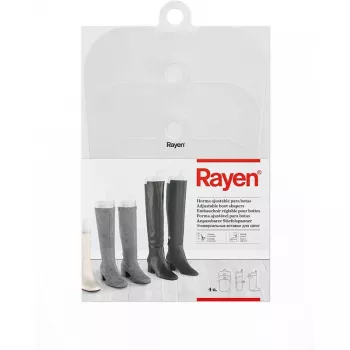 RAYEN Regulējami apavu formu turētāji, 4 gab., S 27,5 - M 36 - L 44 x26cm
