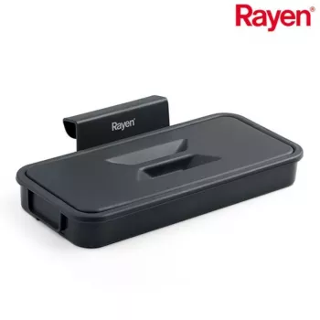 RAYEN atkritumu maisiņu turētājs skapja durvīm 24,5 x 13,5 x 5,5 cm