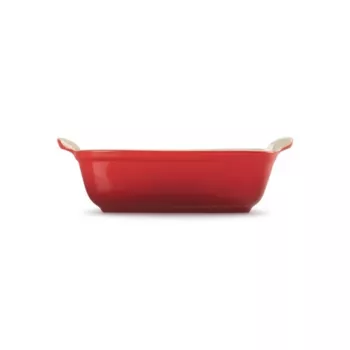 LE CREUSET Heritage taisnstūra cepšanas trauks, keramika, 19x14cm / 1,1L, sarkans