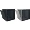 LogiLink W09A54B 19" sienas skapis SOHO 9U, 540x550 mm, flatpack, melns