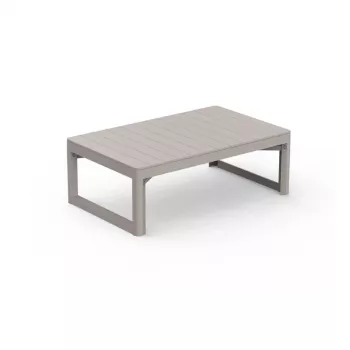 KETER dārza galds Lyon Table Rezolith (2 konfigurācijas) bēšā krāsā
