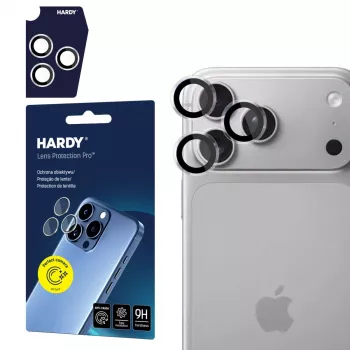 3MK PROTECTION HARDY Lens Protection Pro caurspīdīga kameras objektīva aizsardzība Apple iPhone 18 Pro / 18 Pro Max
