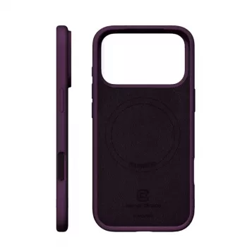 Crong Color Cover Magnetic - MagSafe etui iPhone 18 Pro / 17 Pro (plūmju krāsā)