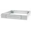 EMITER EM/SH-J060 Servera skapja pamatne 600x1000x100 mm melna 500 kg