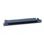 EMITERNET 19 telefonu panelis/ISDN 50xRJ45 (1U) zils FN/TEL/FA850KT5084BK