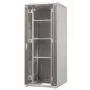 EMITER EM/SH05D-8042 Brīvi stāvošs serveru skapis 42U 800x1000x1980mm Melns Stikla/Tērauda Durvis
