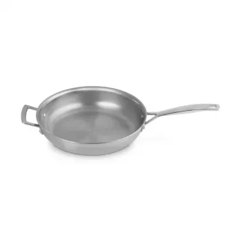 LE CREUSET 3 slāņu nerūsējošā tērauda panna bez pārklājuma Ø28cm