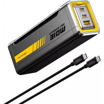 AOHi Future Starship Pro 3.1 20000 mAh PD 310W pārnēsājamais akumulators