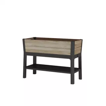 KETER Deco paaugstinātais dārza dobums 48L Walnut