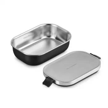LE CREUSET pusdienu kārba ON THE GO 900ml matēti melna
