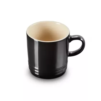 LE CREUSET keramikas krūze 350ml melna