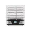 ETA Secca Premium ETA930190000 pārtikas žāvētājs, 8 taisnstūra paplātes, 380 W, sudraba