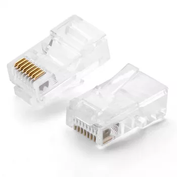 Ugreen NW110 RJ45 Ethernet savienotāji, 8P/8C, Cat.5/5e, UTP (100 gab.)