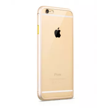 Apple iPhone 6 / 6s Blade Series alumīnija bamperis HI-T022 zelta