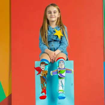 MADMIA Bērnu zeķes Kolanówki Toy Story Buzz, Chudy, Woody / Md018