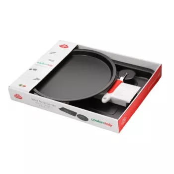 BALLARINI Pizza Baking Kit Cookin Italy elektriskā picas krāsns